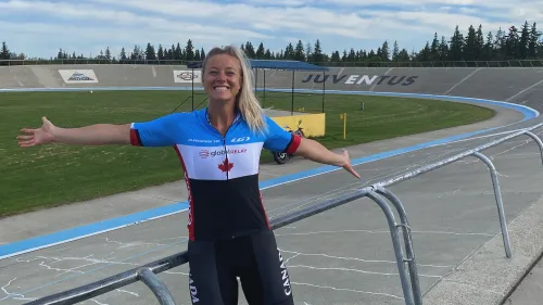 Kelsey Mitchell vuole fare la storia: dopo l'oro olimpico nel ciclismo su pista, ci proverà con il bob