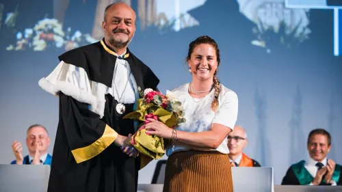 Michela, che spettacolo: oggi nella sua Bergamo la laurea di Moioli in Scienze motorie e sportive