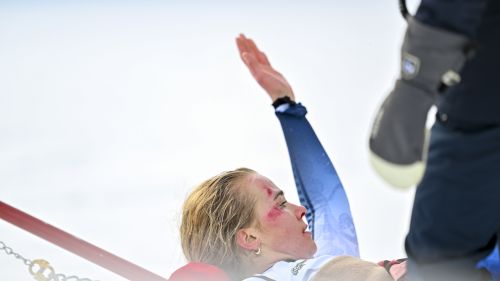 Per Marte Monsen non ci sono danni alla testa, torna in patria per esami al ginocchio: Olimpiadi a forte rischio