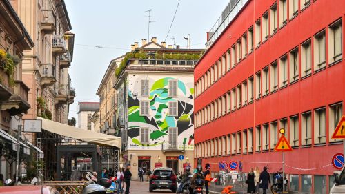A Milano nasce un altro murales legato allo sci azzurro e dedicato al mito Giuliana Minuzzo