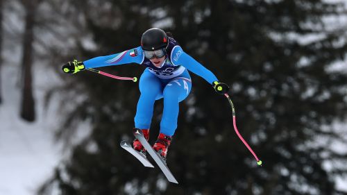 Prova ok per Nicol Delago e Sofia Goggia, alle spalle di Ledecka una classifica cortissima nel training di Soldeu