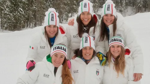 A Cortina oltre mezzo metro di neve fresca e molto umida, si lavora per avere un training venerdì
