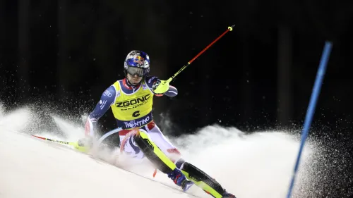 Prima magia di Noel sul Canalone Miramonti! La 3Tre n° 72 è del campione olimpico