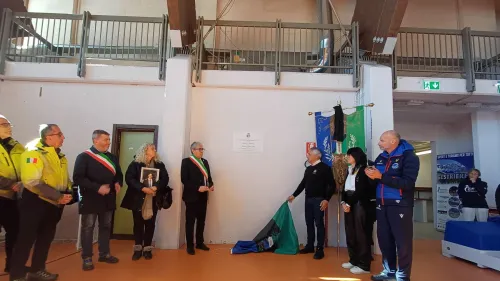 Nel finale degli Assoluti a Sestriere, un pensiero stupendo: intitolato il palazzetto a Matilde Lorenzi e Matteo Franzoso