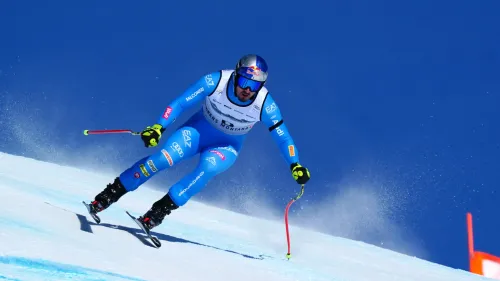 Voci azzurre da Bormio dopo un training ok per l'Italjet con Franzoni 2° e Paris 5°. Domme: Sono già pronto