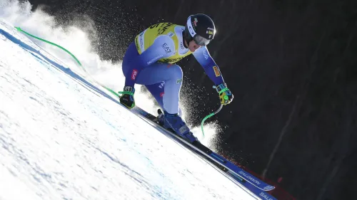 Perathoner, che bellezza! Primo trionfo di Max in Coppa Europa, la discesa di S. Caterina condivisa con Manser