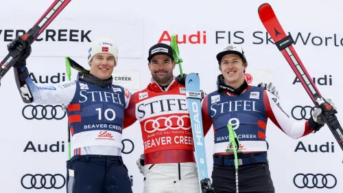 L'onestà del professor Kriechmayr: Condizioni simili fino alla caduta di von Allmen, poi non è stata più una gara regolare