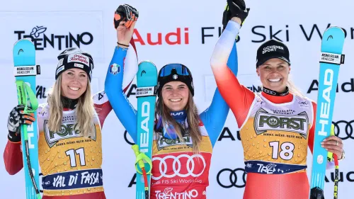 Huetter, un centesimo di troppo: Certo fa male, sono felice di essermi ritrovata. Aicher pensa al super-g, ma la coppa...