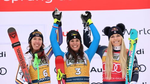 Al fianco di Nicol Delago, &egrave; una Vonn sempre pi&ugrave; in rosso: 