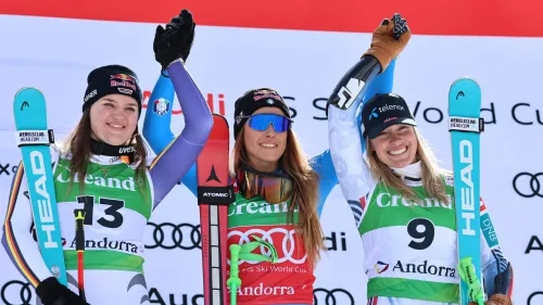 Alle spalle di Goggia un'altra grande gara di Aicher, ora a 219 punti da Shiffrin. La generale? Non ci penso