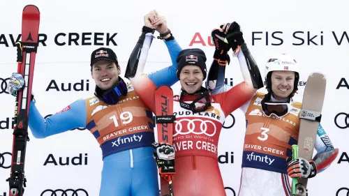 Odermatt e l'aggancio a Brennsteiner per la coppa di gigante, Vinatzer splendido 4° a -43 pt: le classifiche