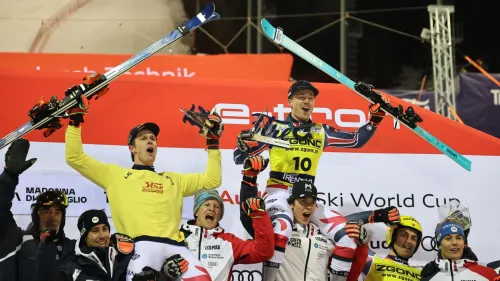 Noel e Rassat, c'è la Francia in scia ad Haugan per un mese di slalom da brividi: le classifiche di CdM dopo Campiglio