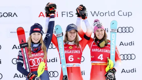La risposta di Fast Rast a Shiffrin, un capolavoro da campionessa del mondo: Oggi è stato bellissimo