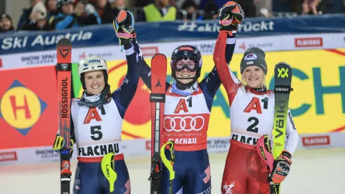 Ho dovuto spingere a tutta per vincere, con Paula è una serata fantastica: ecco Shiffrin dopo l'ennesima gemma