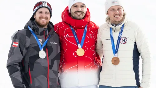 Come von Allmen in discesa, Meillard mette assieme i due titoli più importanti in 12 mesi: E' pazzesco