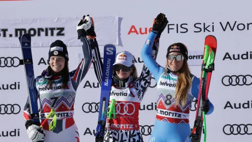 Alice ora ha... due pettorali rossi! Volevo dimostrare a me stessa di potermela giocare anche in super-g