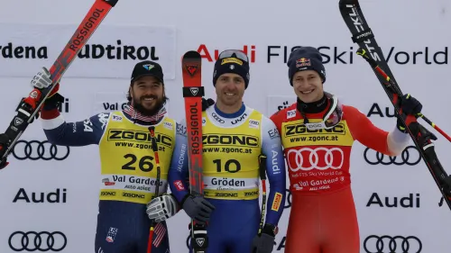 Jared Goldberg chiude la sua carriera: un podio per lui, quel giorno in Gardena a 1 centesimo da Casse...