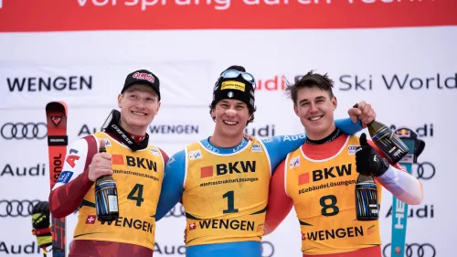 Gli avversari incoronano Franzoni, ecco von Allmen: Avremo tante belle sfide. Odermatt: Impressionante già in prova