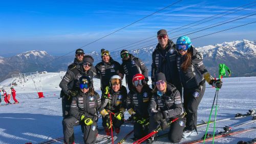 Le azzurre a Les Deux Alpes: condizioni top per le 7 slalomgigantiste e il quintetto di Feltrin