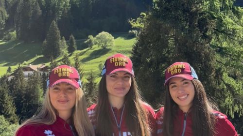 Sotto il sole di Moena il primo raduno del 2026 per tutti gli azzurri delle Fiamme Oro, da Rossetti e Peterlini a Casse