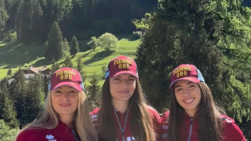 Sotto il sole di Moena il primo raduno del 2026 per tutti gli azzurri delle Fiamme Oro, da Rossetti e Peterlini a Casse