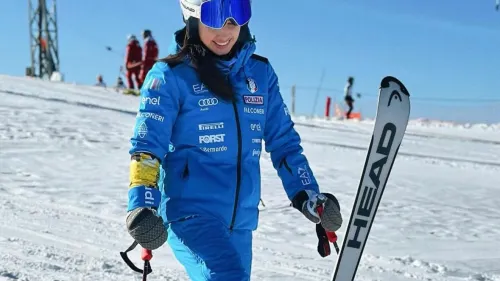 A distanza di 233 giorni dall'ultima volta, ecco Marta Rossetti in pista: Les Deux Alpes segna il rientro della gardesana