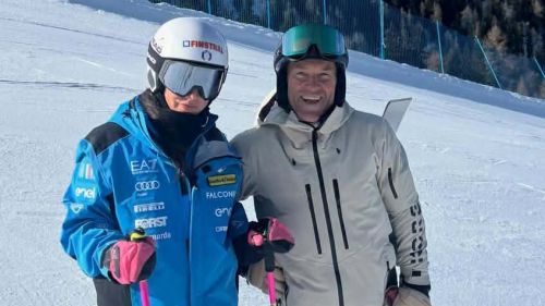 Due lunghi anni per Teresa Runggaldier, attesa al rientro in pista: eccola con pap&agrave; Peter in Val Gardena