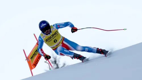 Sarrazin, una splendida notizia: Cyp è tornato sugli sci a Courchevel. Nulla è più bello di questo