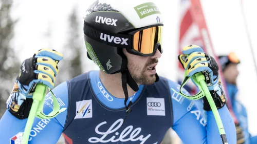 Alle 11.45 lo start del training in Val Gardena, cielo coperto per aprire la cinque giorni sulla Saslong