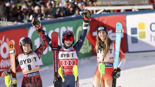 A Gurgl lo stesso podio del 2024, la regina è sempre Mikaela: Ora non vedo l'ora di andare a Copper!