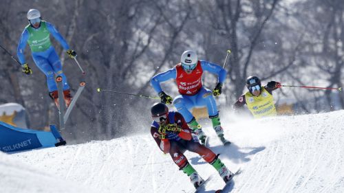 Steven Amiez getta via il bis sulla 'Maierl': a Obereggen trionfa la Svizzera con Schmidiger e Iten