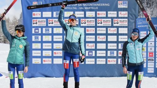 Giulia Murada è terza nella Sprint della Val Martello; bottino ghiotto per l'Italia con quattro podi di tappa