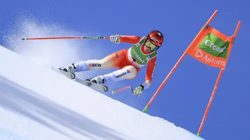 Corinne Suter è di nuovo lassù! Battute Ortlieb e Goggia a Soldeu, è il ritorno alla vittoria dopo oltre 3 anni