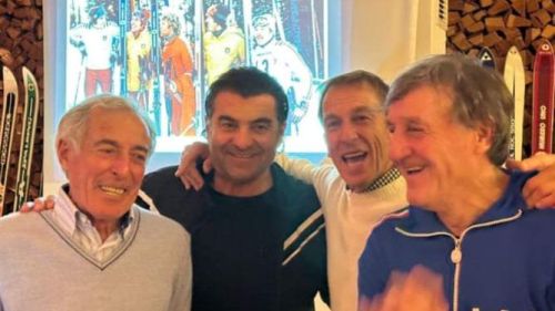 Che serata a Trafoi: 50 anni dopo, la Valanga Azzurra è ancora magia... e c'è pure Albertone