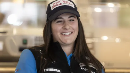 In Val Senales le slalomgigantiste del gruppo Coppa Europa, velociste in allenamento a Pitztal