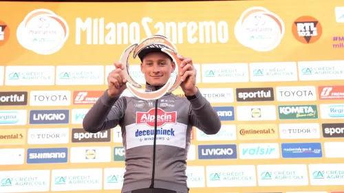 Sapete chi c'è a Livigno dopo aver fatto la storia del ciclocross? Mathieu Van der Poel... sugli sci!