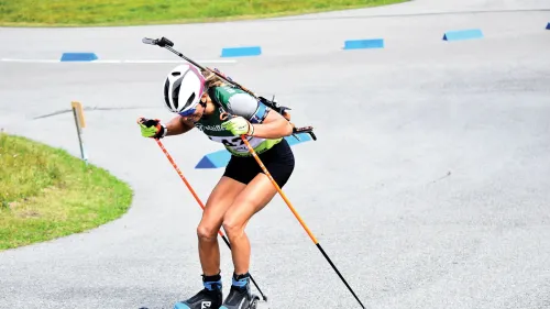 Non solo allenamenti, in Val Martello gli azzurri del biathlon affrontano anche i tricolori estivi