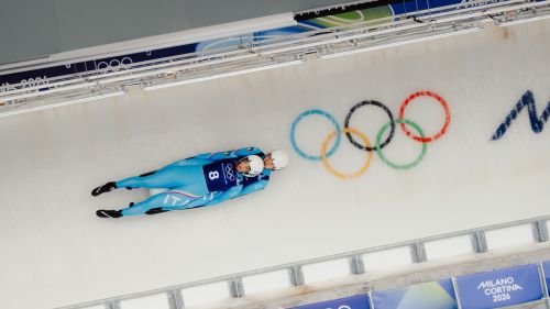 Andrea e Marion, &egrave; un oro bellissimo: trionfo totale di Voetter-Oberhofer nella serata di Cortina