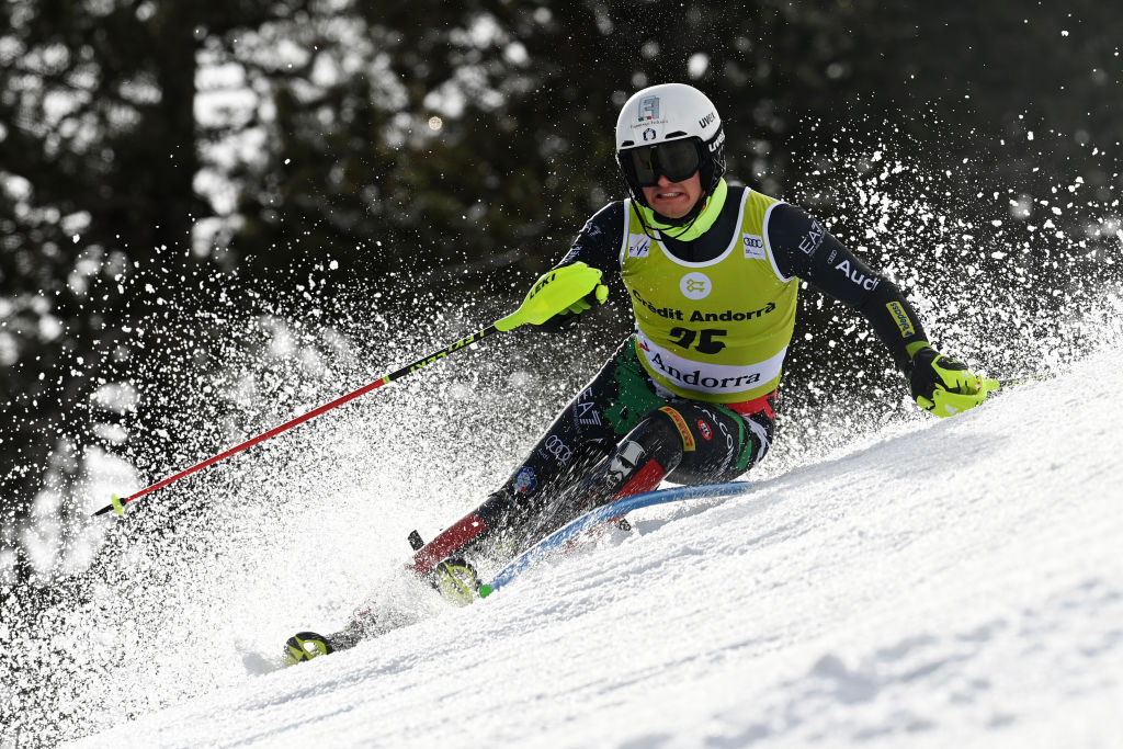 Steven Amiez firma la doppietta negli slalom italiani di Coppa Europa: prima la 'Aloch', oggi la 'Maierl'