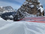 Cortina è già all'orizzonte: lavori che procedono sull'Olympia delle Tofane per il trittico femminile di velocità
