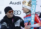 C'è Alberto Tomba ad incoronare la regina Lara, sempre più vicina a Shiffrin. Per Mikaela... fiducia verso Soldeu