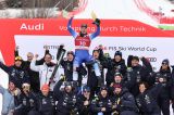 Paris e la gioia di ritrovarsi anche in super-g: 