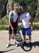 Per Emilien Jacquelin un gran bel debutto da pro: tira per oltre 100 km in testa al gruppo, ora il Limousin