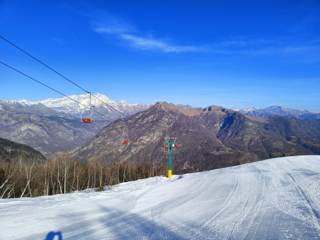 Alpe di Mera, il nuovo impianto di innevamento sulla pista di rientro a Scopello è la grande novità della stagione sciistica