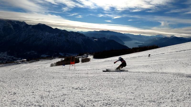 Piste e panorami dall'Alpe Giumello