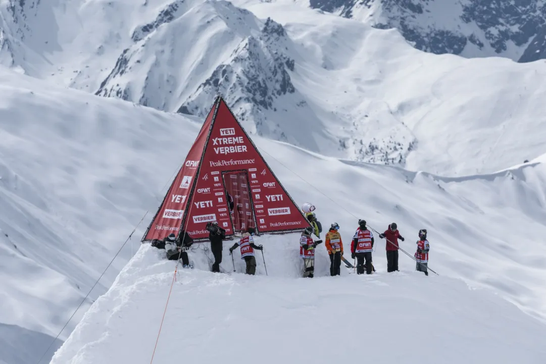 Le finali del Freeride World Tour si terrano a Verbier giovedì 20 marzo sulla Bec des Rosses