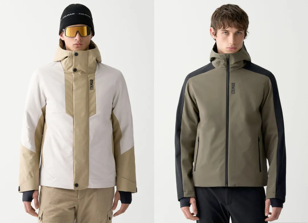 La collezione invernale maschile di Colmar per unire moda sostenibile e performance tecnica