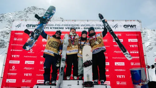 Sulla Bec des Rosses si chiude la stagione del Freeride: De Le Rue, Jones, Richards e Barin sono i nuovi campioni del mondo