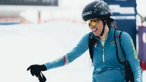 È la storia! Giulia Murada è 3^ nella Sprint di Villars e vince la Coppa del Mondo generale di Scialpinismo