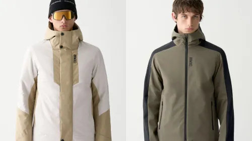 La collezione invernale maschile di Colmar per unire moda sostenibile e performance tecnica